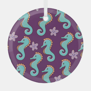 Ornement En Verre Motif nautique vintage