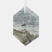 Ornement En Verre Mouette et mer (Avant gauche)