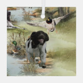 Ornement En Verre Munsterlander (Verso)