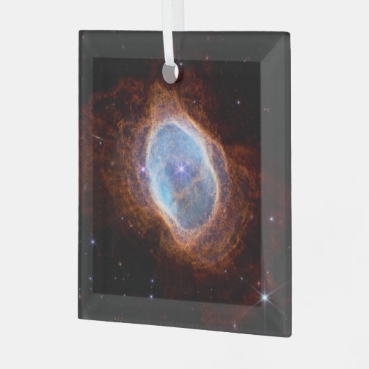 Ornement En Verre Nebula Ring Sud Espace James Webb Telescope (Avant gauche)