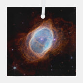 Ornement En Verre Nebula Ring Sud Espace James Webb Telescope (Verso)