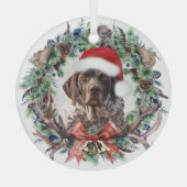 Ornement En Verre Noël Gsp (Recto)