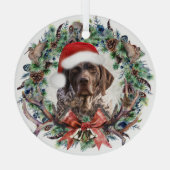 Ornement En Verre Noël Gsp (Verso)