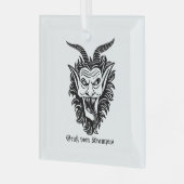 Ornement En Verre Noël Krampus (Avant gauche)