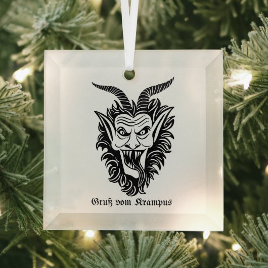 Ornement En Verre Noël Krampus (Insitu)