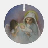 Ornement En Verre O Holy Night (Verso)