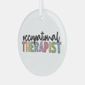 Ornement En Verre Occupational Therapeuy (Avant gauche)