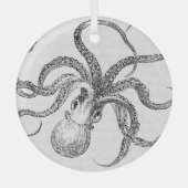 ORNEMENT EN VERRE OCTOPUS vintage | NOËL CÔTIER (Recto)