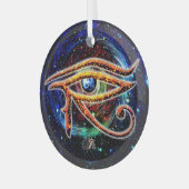 Ornement En Verre OEil de Horus (Avant gauche)