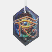 Ornement En Verre OEil de Horus (Avant gauche)