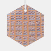 Ornement En Verre Oeuvre d'art unique et élégante pour tous les âges (Recto)