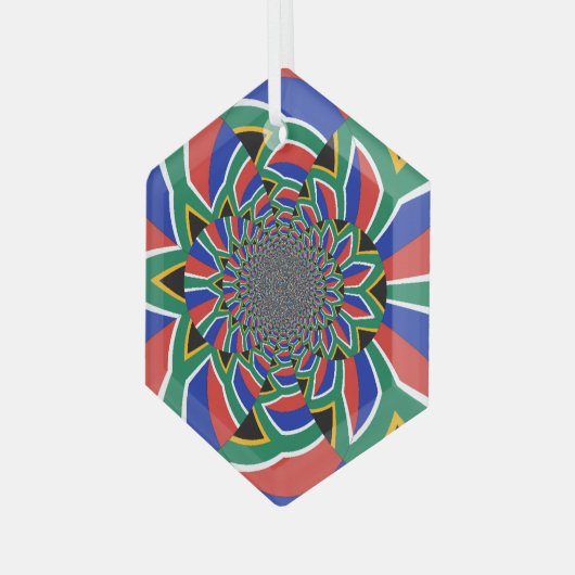 Ornement En Verre Organisation des étoiles d'Afrique du Sud (Avant gauche)