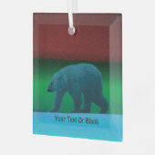 Ornement En Verre Ours polaire (Avant gauche)