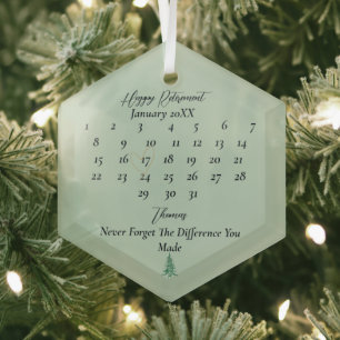 Ornement En Verre Pagode verte Sage Noël Arbre de Noël Retraite
