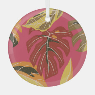 Ornement En Verre Papier peint Art déco doré