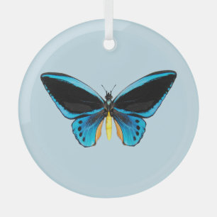 Ornement En Verre Papillon Birdwing