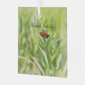 Ornement En Verre Papillon monarque (Avant gauche)