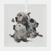 Ornement En Verre Paramètres anglais (Verso)