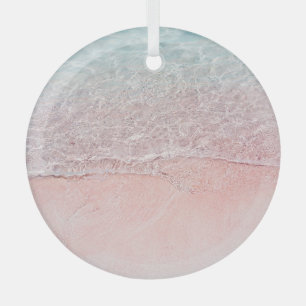 Ornement En Verre Parc national de Komodo : Plage de Pink Splash