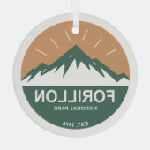 Ornement En Verre Parc national Forillon (Verso)