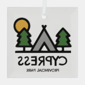 Ornement En Verre Parc provincial Cypress (Verso)