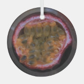 Ornement En Verre Passionfruit au marché provençal (Recto)