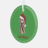 Ornement En Verre Père Noël Bacon (Avant gauche)