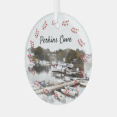 Ornement En Verre Perkins Cove, Ogunquit (Avant gauche)