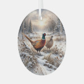 Ornement En Verre Pheasant  (Avant gauche)