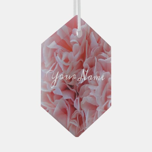 Ornement En Verre Pink Mallow (Avant droite)