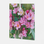 Ornement En Verre Pink Plumeria (Avant gauche)