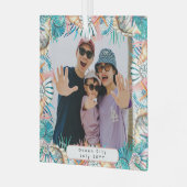 Ornement En Verre Plage Vacances Souvenirs Famille Keepsaké Shell (Avant gauche)