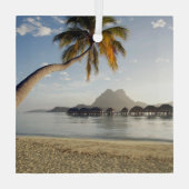 Ornement En Verre Plages tropicales | Plages, Bora Bora (Verso)