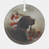 Ornement En Verre Pointeurs germains (GSP) (Recto)