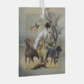 Ornement En Verre Pointeurs germains (GSP) (Avant droite)