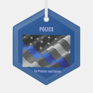 Ornement En Verre Police