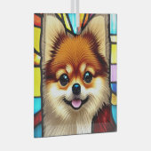 Ornement En Verre Poméranie "Verre Tiré" (Avant droite)