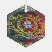 Ornement En Verre Portuguese designs ceramic ornament (Recto)