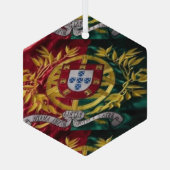 Ornement En Verre Portuguese designs ceramic ornament (Verso)