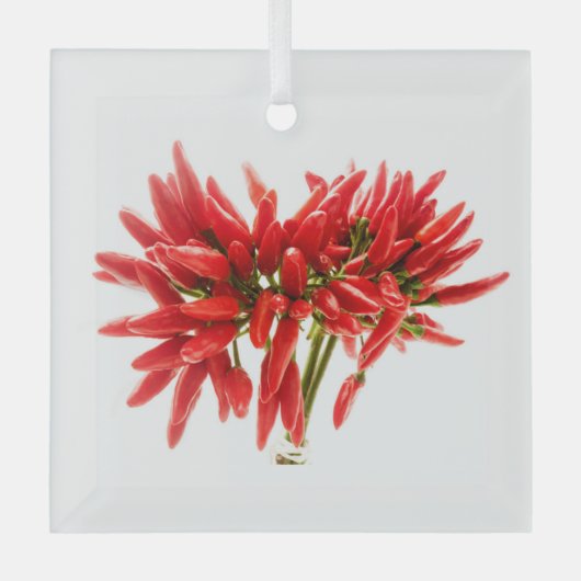 Ornement En Verre Ppers piment (Recto)