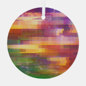 Ornement En Verre problème Abstrait : texture de l'écran de test (Verso)