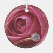 Ornement En Verre Proposition de bague diamant (Recto)