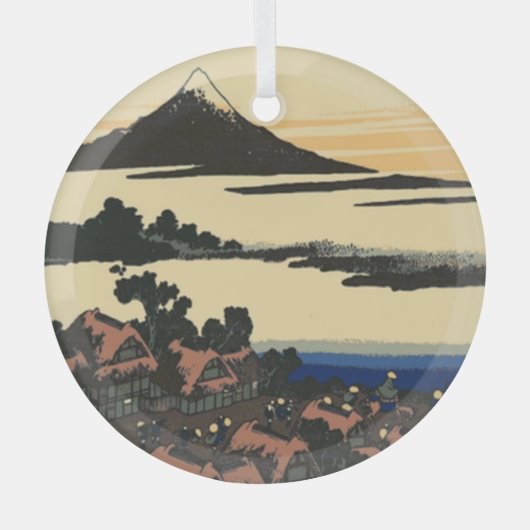 Ornement En Verre Province ancienne de Kai | Katsushika Hokusai dess (Recto)