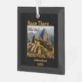 Ornement En Verre Randonnée sur le sentier Inca - Machu Picchu (Avant gauche)