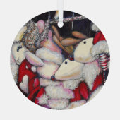 Ornement En Verre Réalité sur les vacances (Verso)