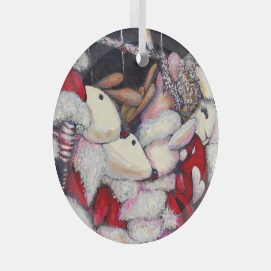 Ornement En Verre Réalité sur les vacances (Avant droite)