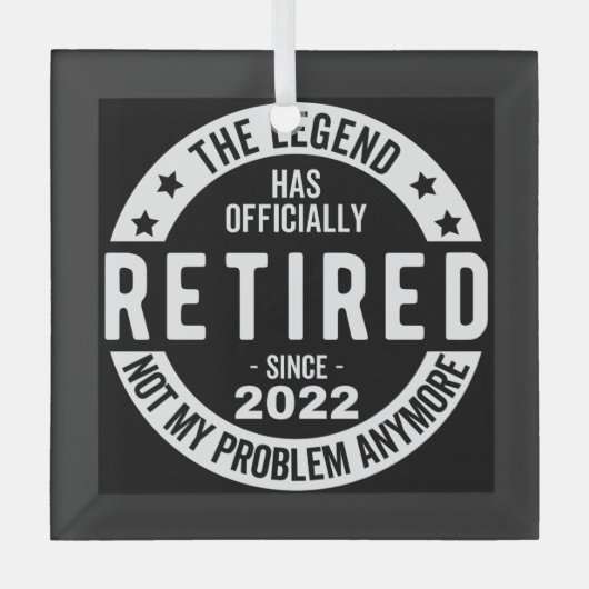 Ornement En Verre Retired 2022 (Recto)