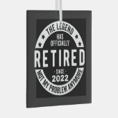 Ornement En Verre Retired 2022 (Avant droite)