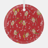 Ornement En Verre Rock Instruments de musique (Recto)