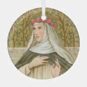 Ornement En Verre Rose de Lima (BK 020) (Recto)